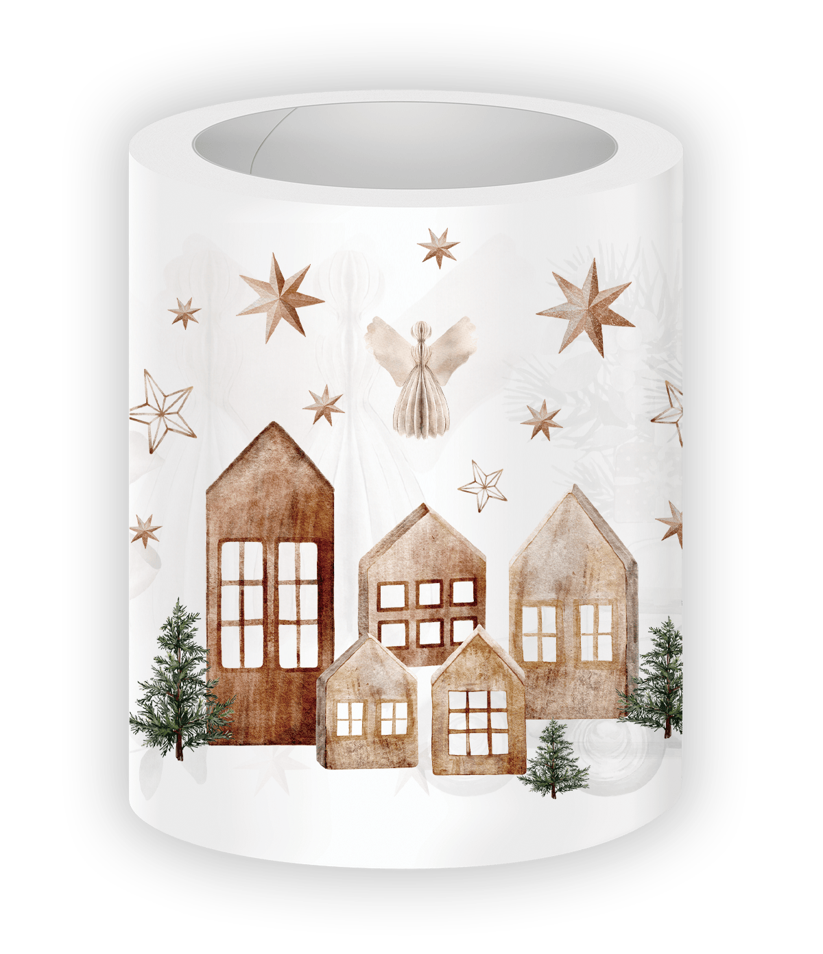 Shop Rongrong Christmas Farm House PET Tape