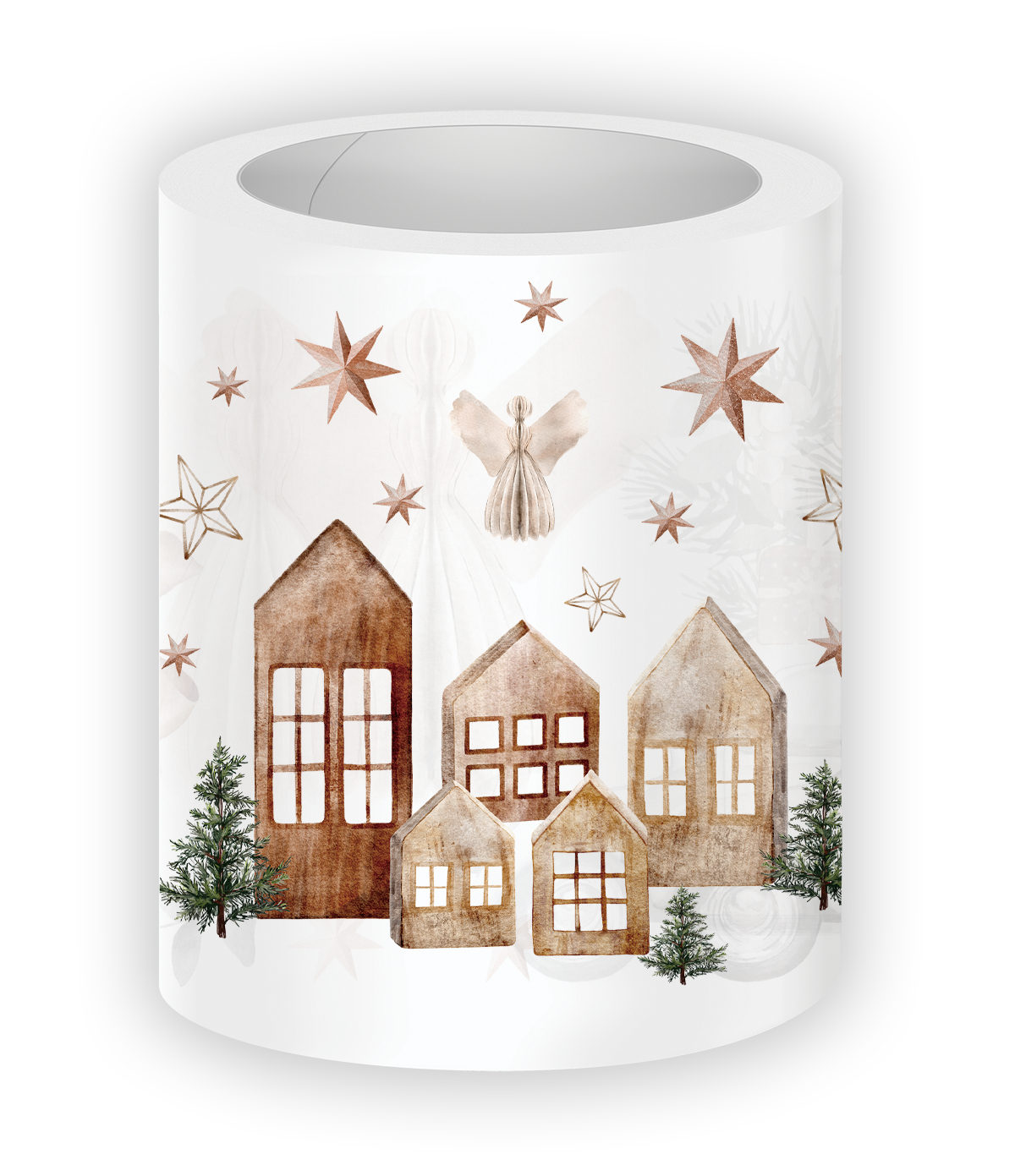 Shop Rongrong Christmas Farm House PET Tape