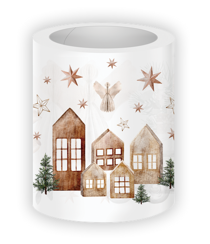 Shop Rongrong Christmas Farm House PET Tape