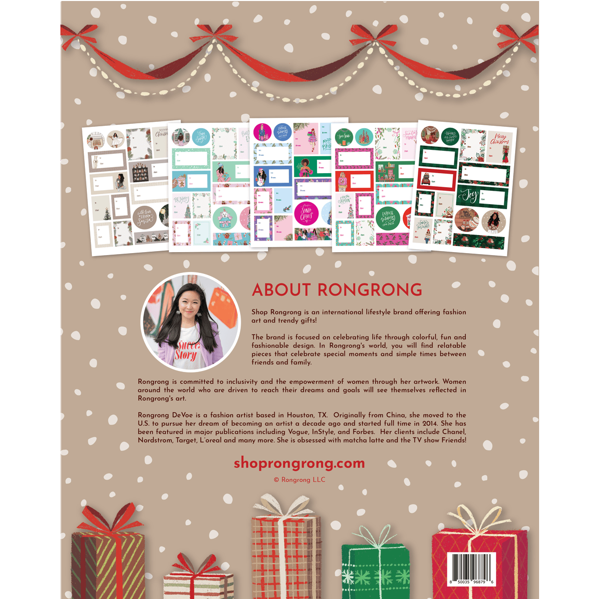 Shop Rongrong Christmas Gift Tag Sticker Pack [DIGITAL DOWNLOAD]