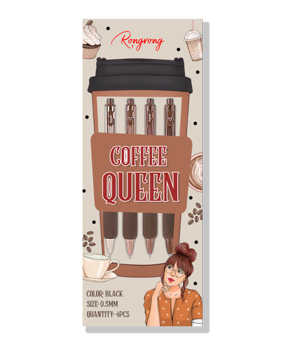 Shop Rongrong Coffee Queen Pen Set