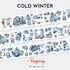 Shop Rongrong Cold Winter PET Tape for planner