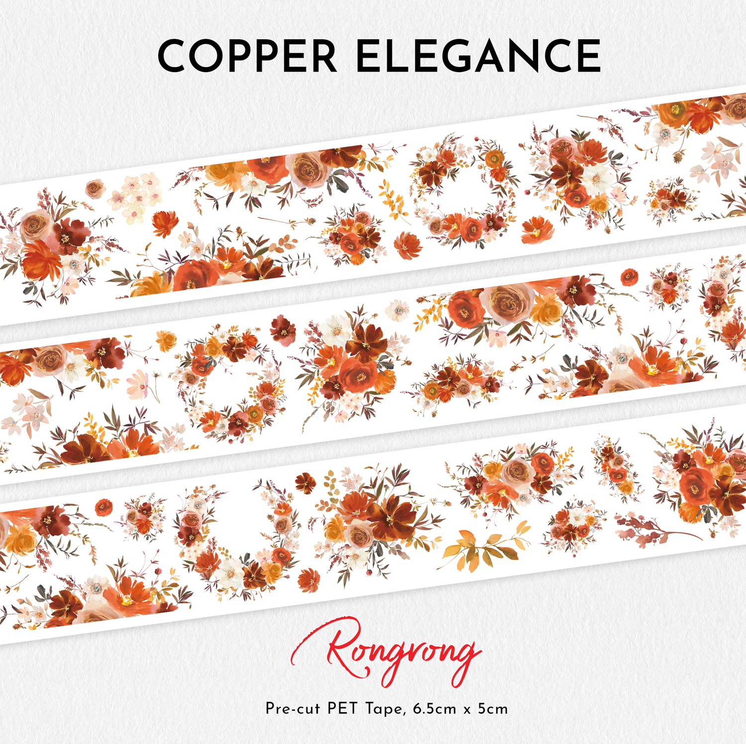 Copper Elegance PET Tape