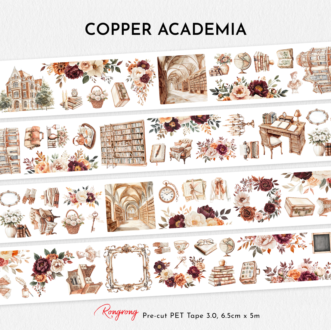 Copper Academia PET Tape