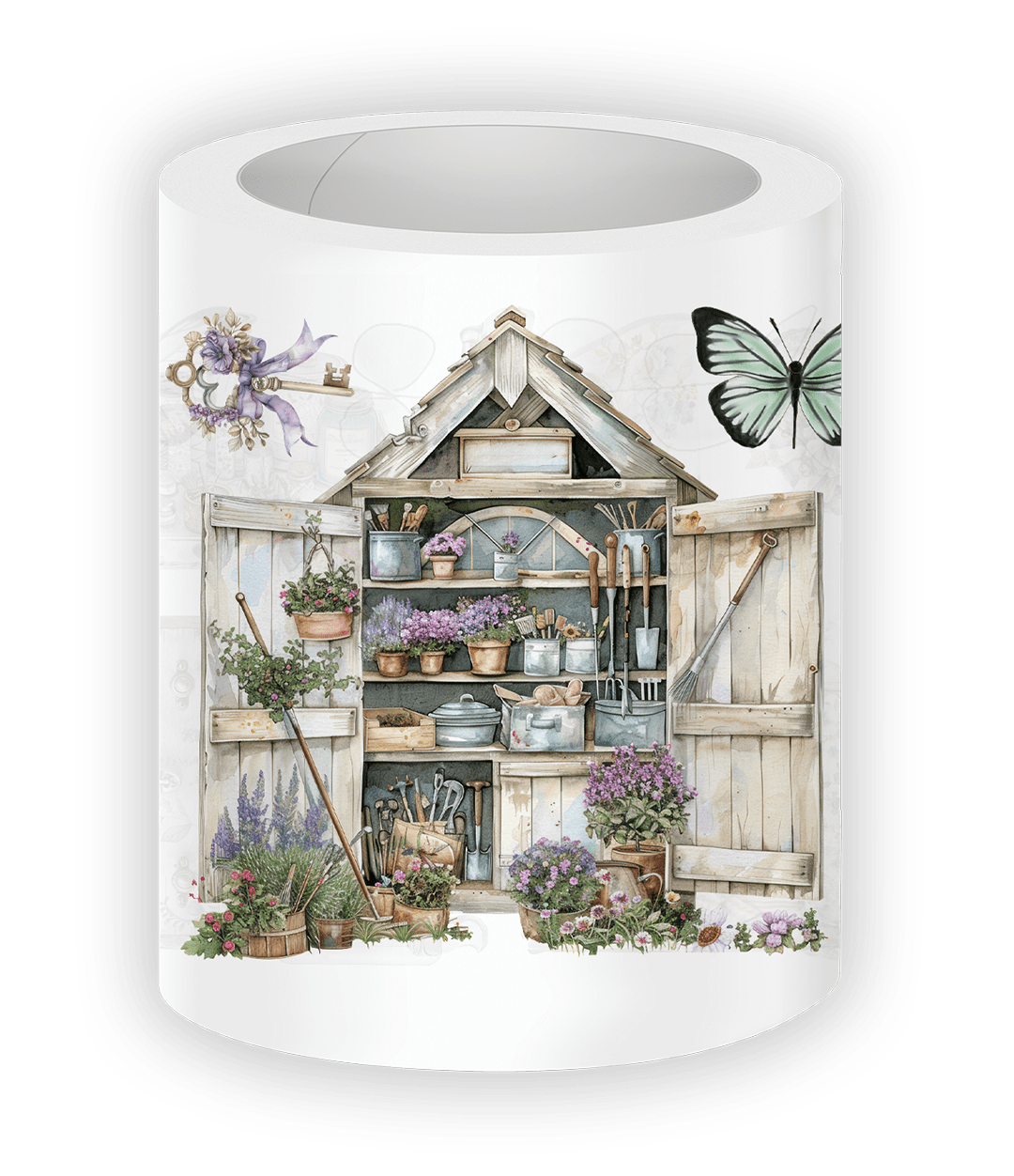 vintage garden stickers