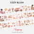 Cozy Blush PET Tape