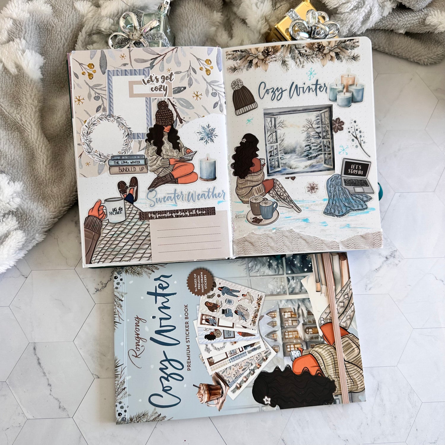 Cozy Winter Planner Sticker Book