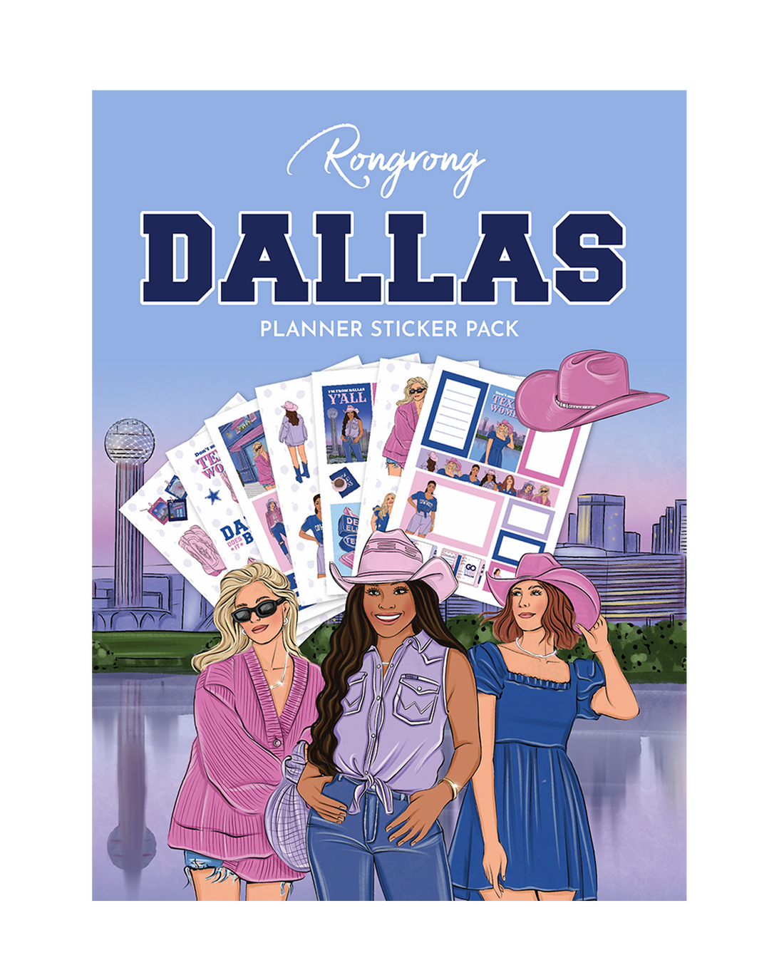 Shop Rongrong Dallas Planner Sticker Pack 