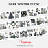 Dark Winter Glow Pre-cut PET Tape