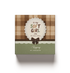Front view of Dear Autumn PET and washi tape box featuring plaid design, lace details, and “In My Soft Girl Era” autumn theme packaging.