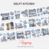 Shop Rongrong Delft Kitchen PET Tape