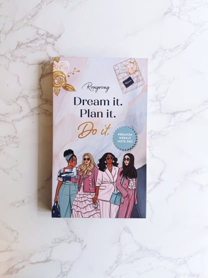 Dream. Plan. Do Weekly Notepad