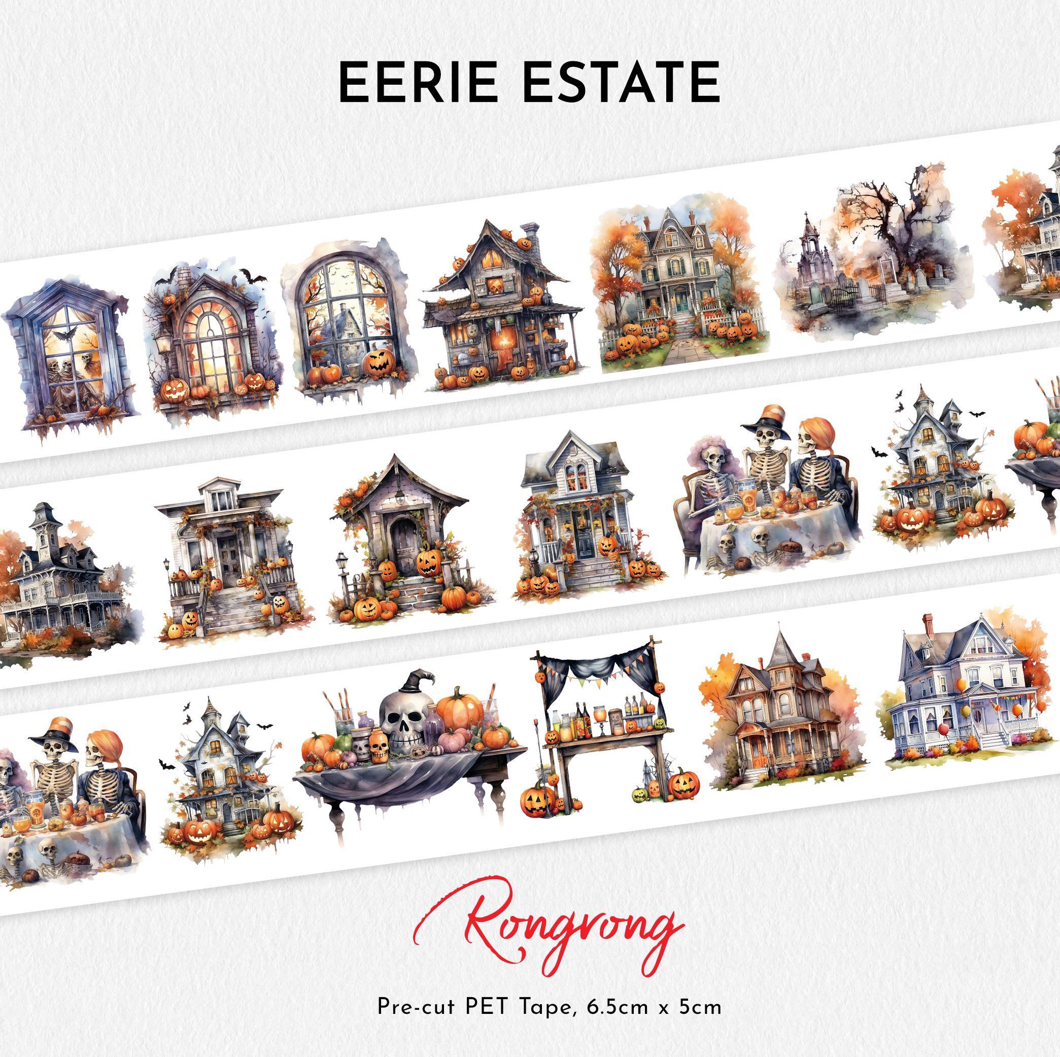 Shop Rongrong Eerie Estate  PET Tape