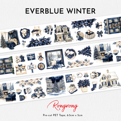Everblue Winter Pre-cut PET Tape