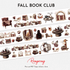 Fall Book Club PET Tape