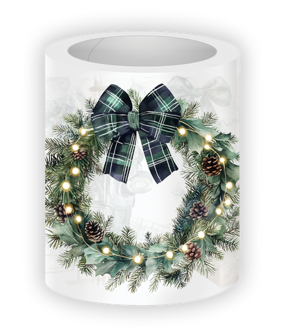 Holiday planner PET tape featuring cozy Christmas decor