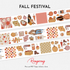 Fall Festival Pre-cut PET Tape