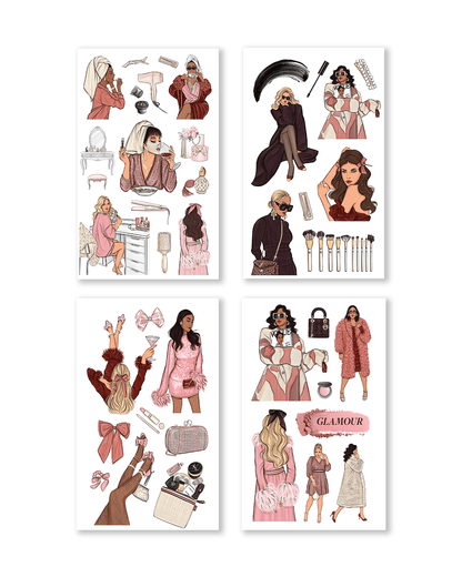 Shop Rongrong Glam Babe Sticker Book