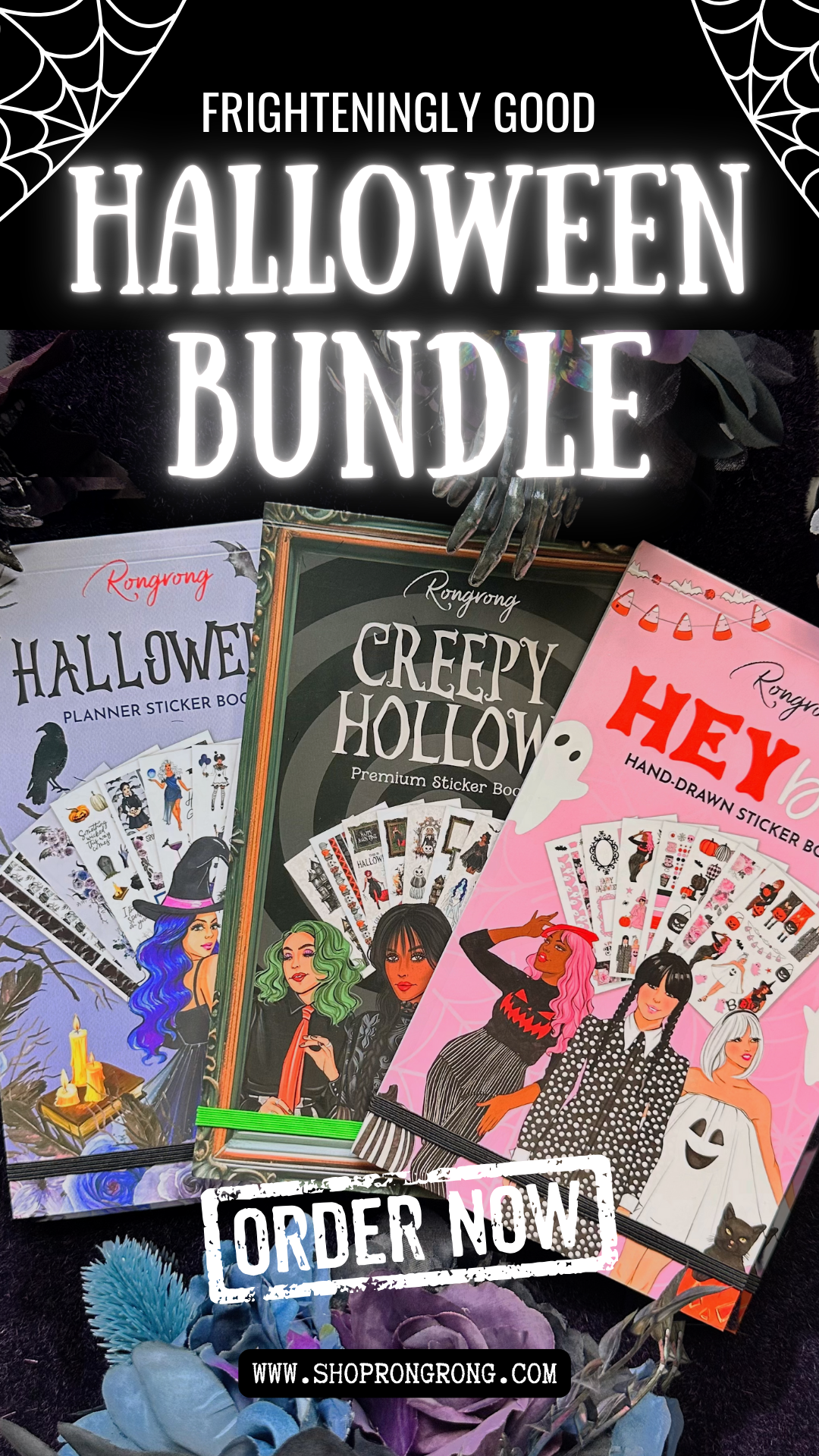 Ultimate Halloween Sticker Book Bundle