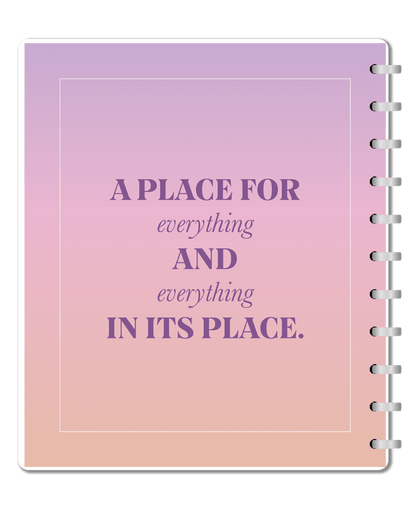 PET Tape Storage Book for Planners