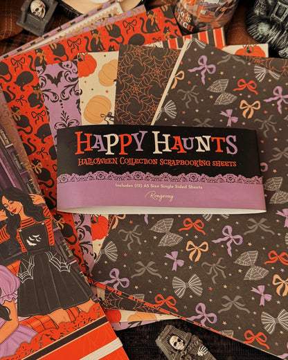 Happy Haunts Scrapbooking Paper