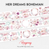 Shop Rongrong Her Dreams Bohemian PET Tape