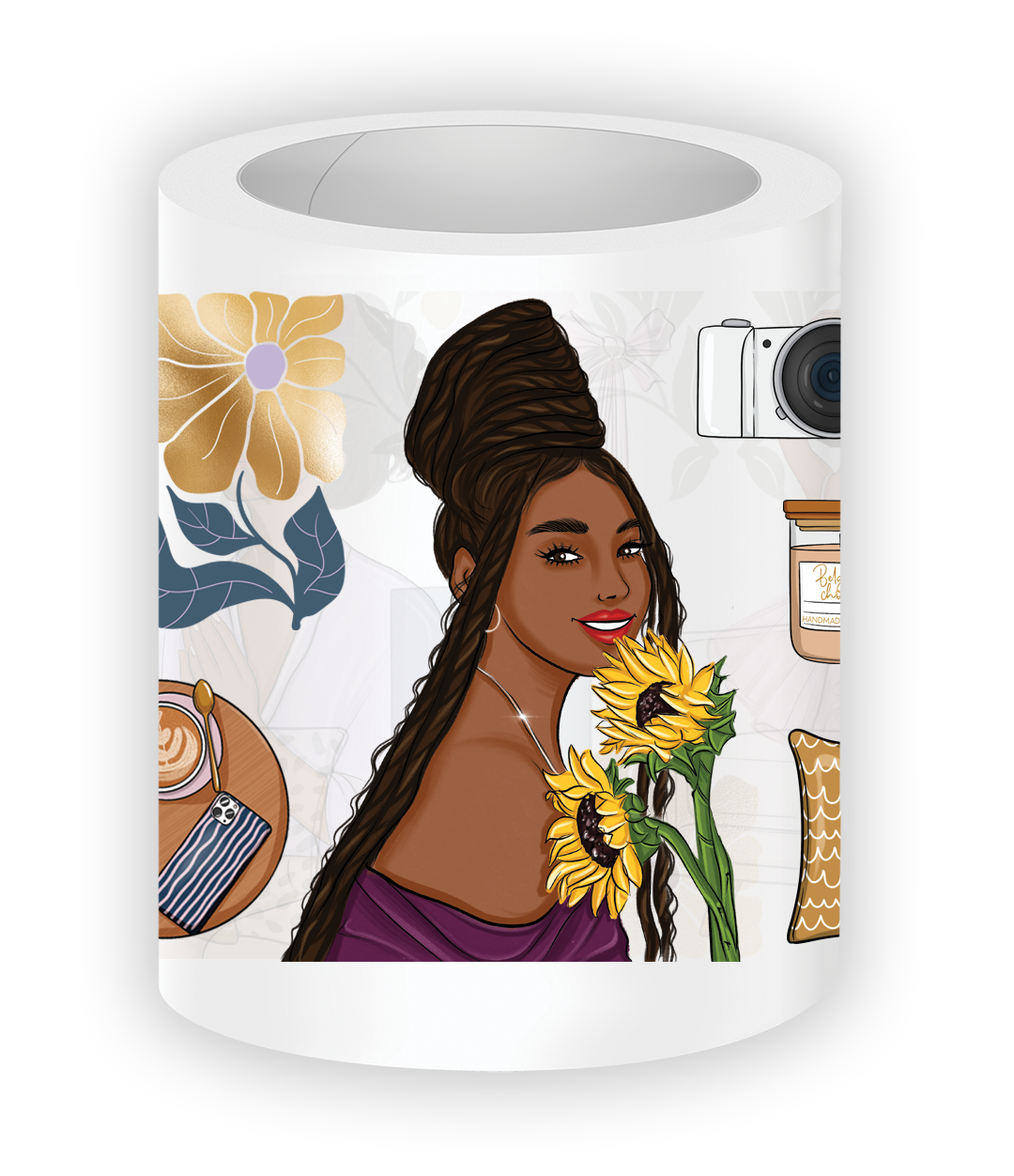 Her Story Blooms PET Tape