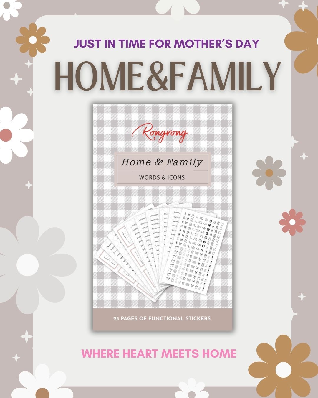 Home &amp; Family Sticker Book