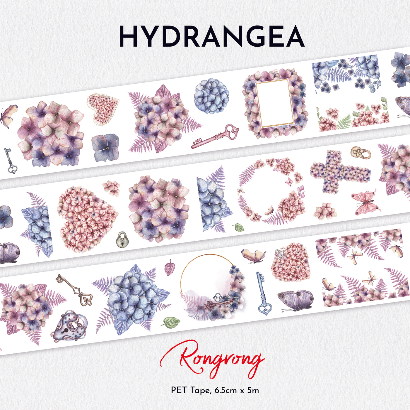 Shop Rongrong Hydrangrea Pet Tape for Planner