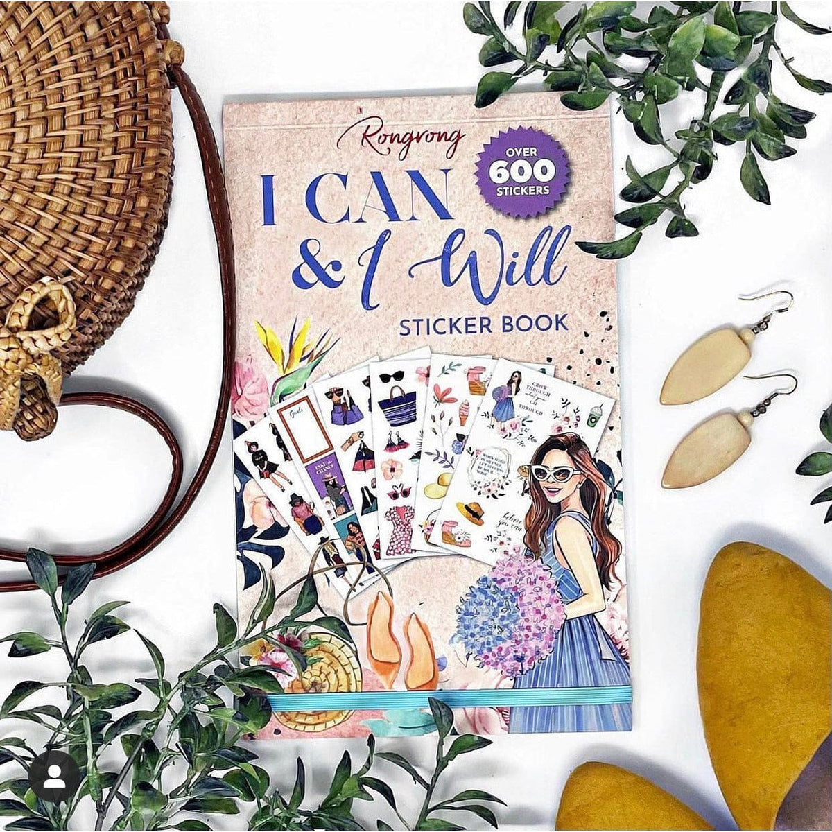 Shop Rongrong I can & I will sticker book