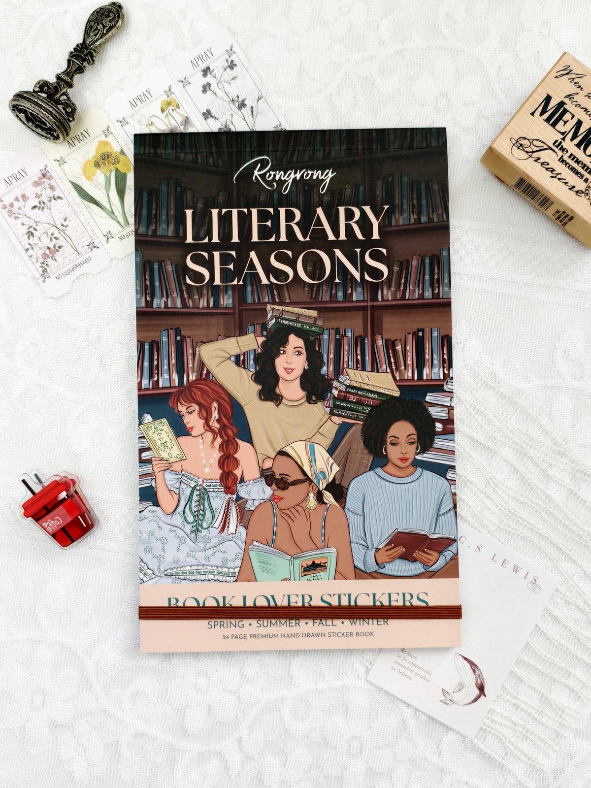 Literary Seasons Sticker Book