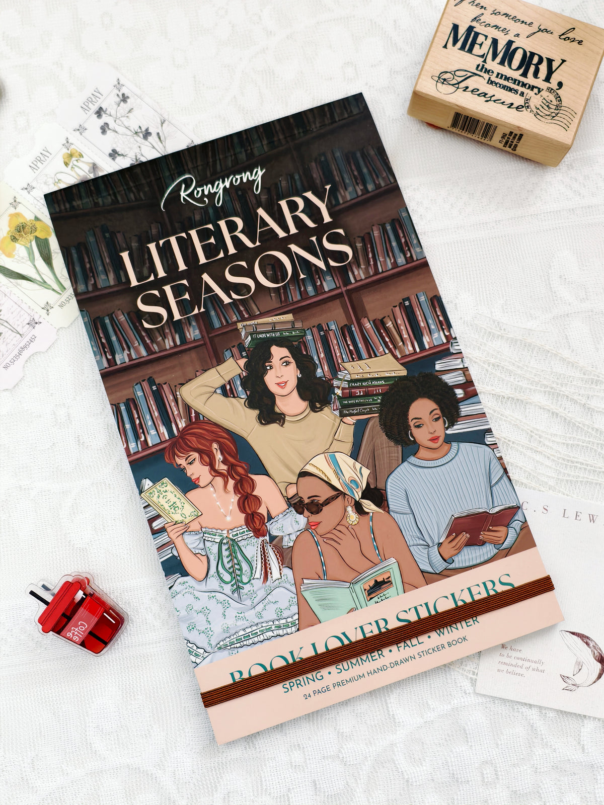 Literary Seasons Sticker Book