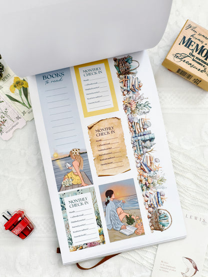 Literary Seasons Sticker Book