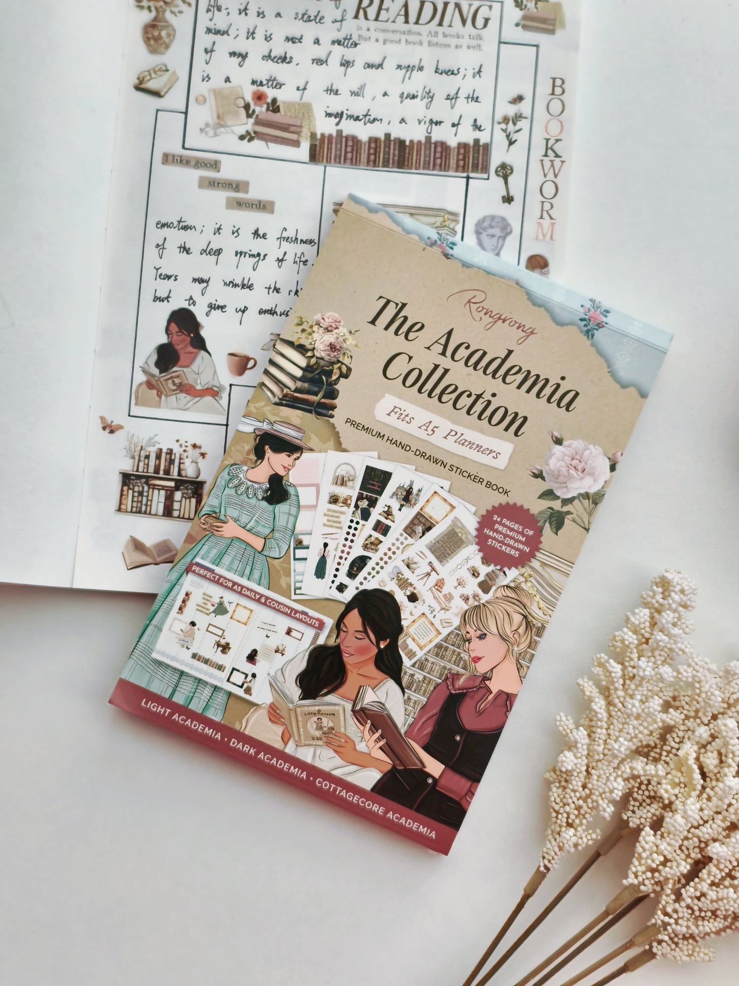 The Academia Collection Hobonichi Sticker Book