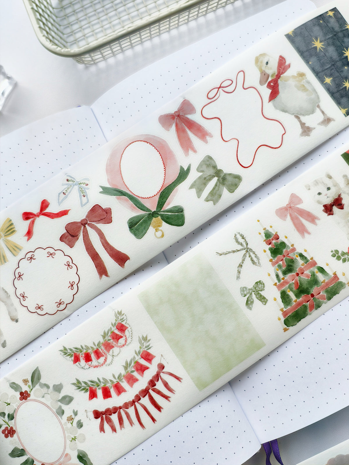 Pretty Little Christmas Pre-cut PET Tape [3.O]