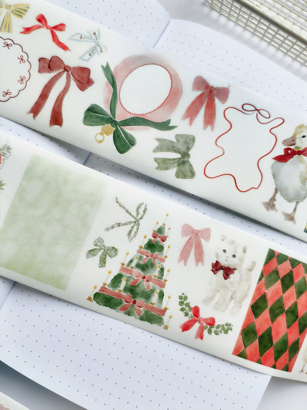 Pretty Little Christmas Pre-cut PET Tape [3.O]