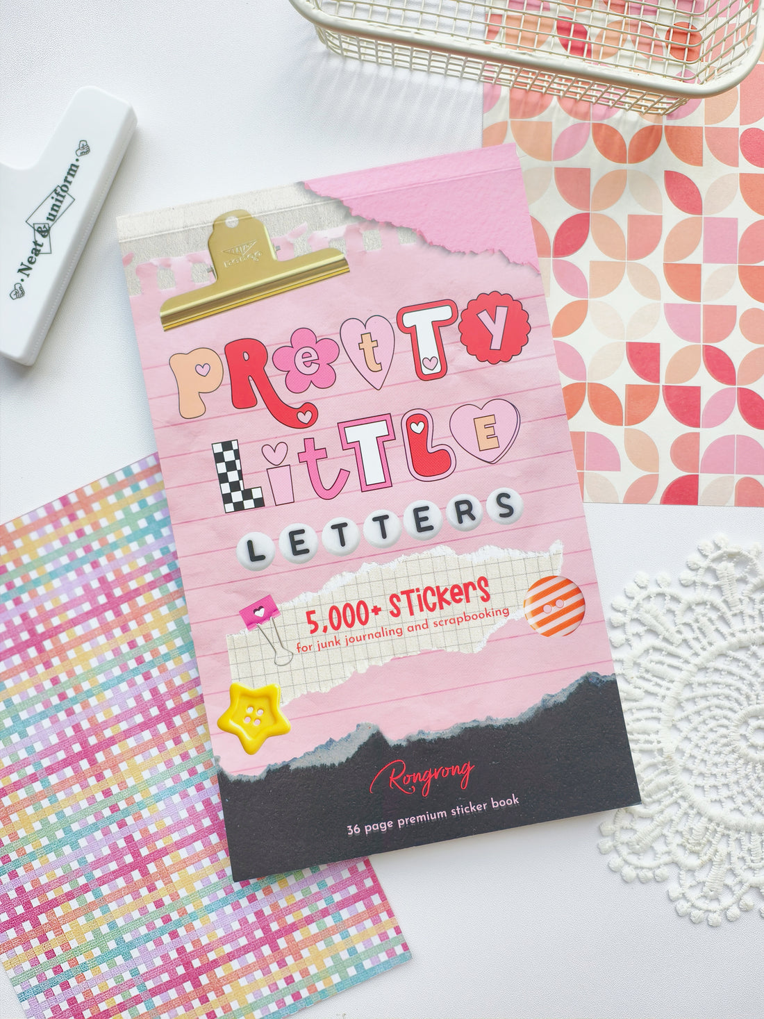 Pretty Little Letters Sticker Book