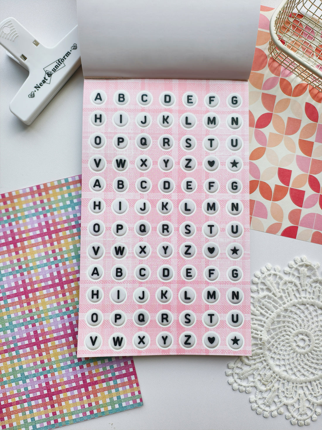 Pretty Little Letters Sticker Book