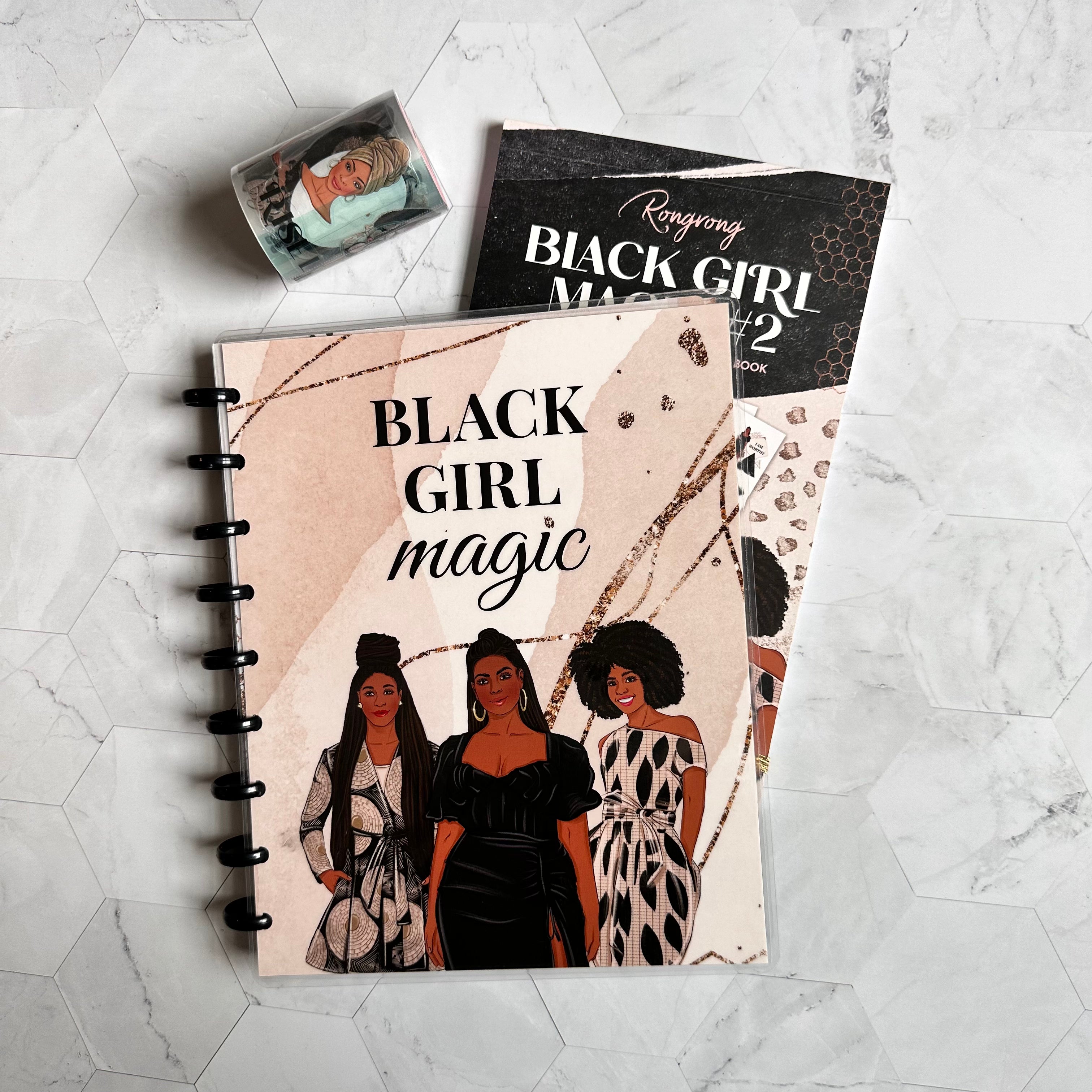 Black Girl Magic Discbound Notebook