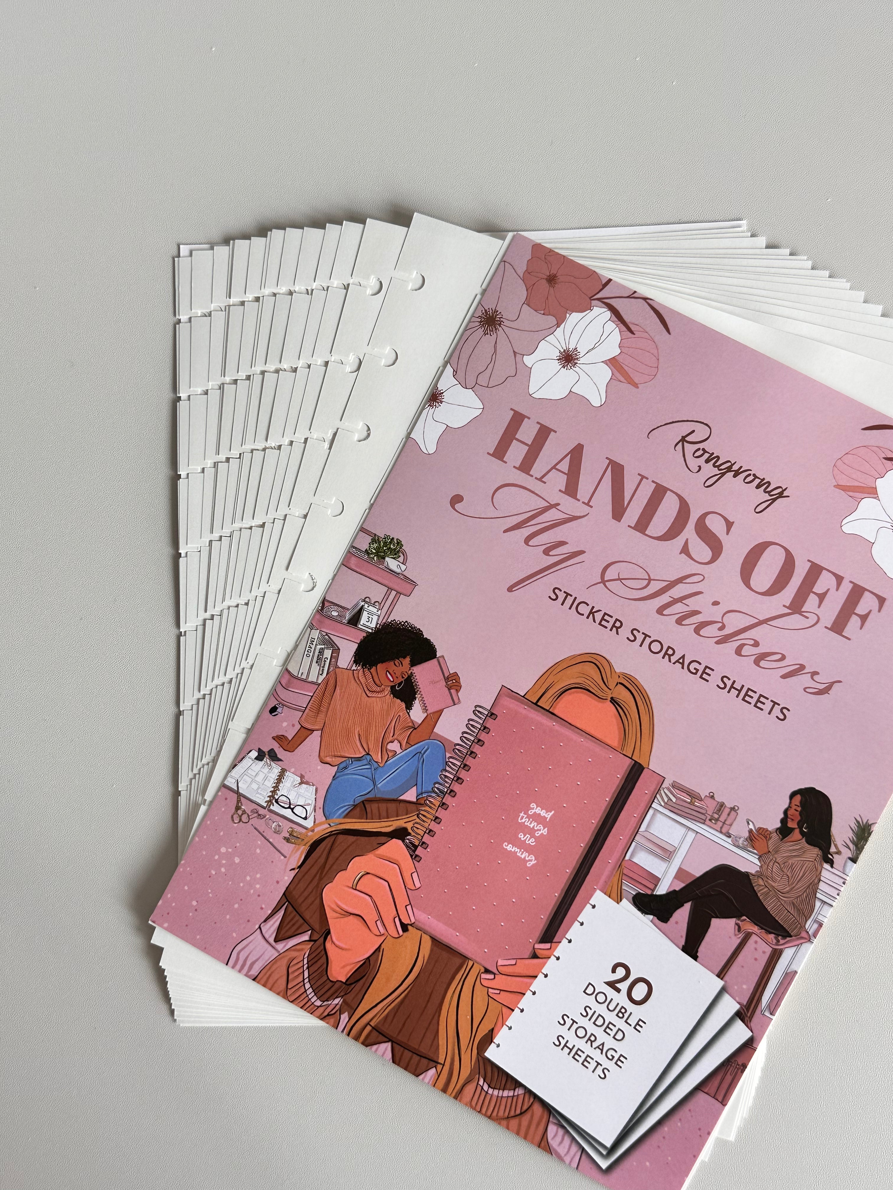 Hands Off My Stickers - Double Sided Refill Sheets