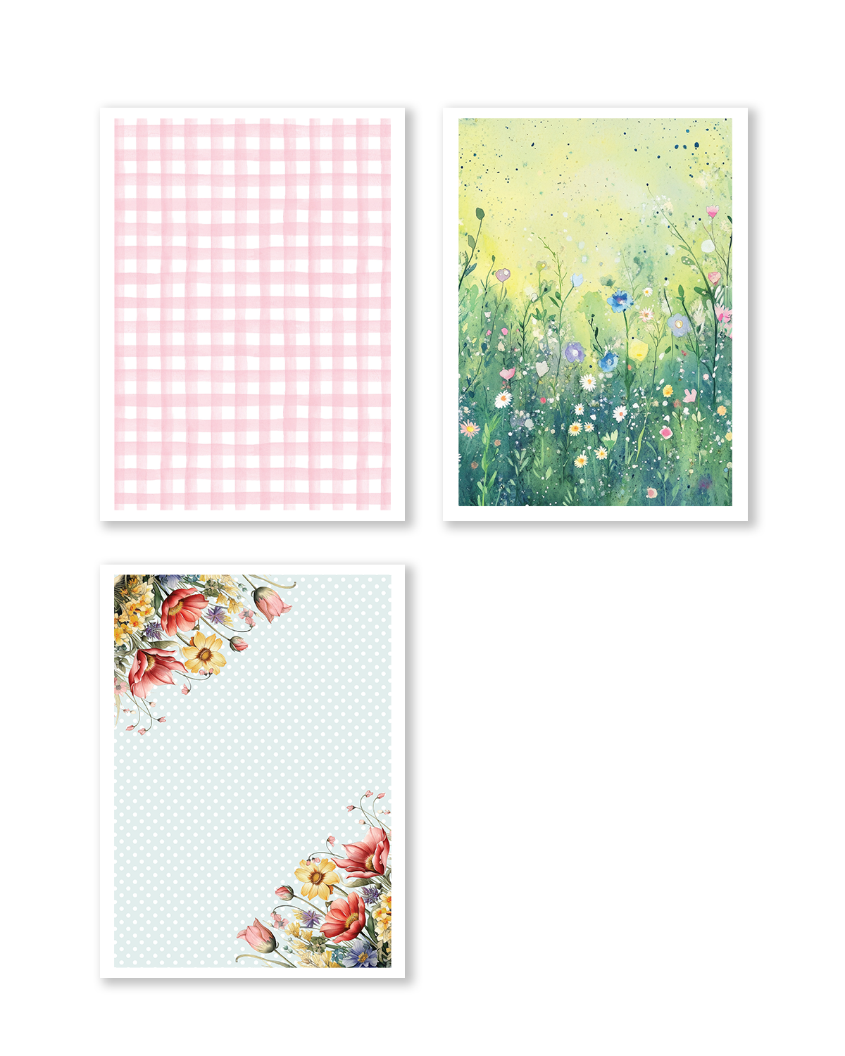 Spring themed planner and journaling bundle for creative planning