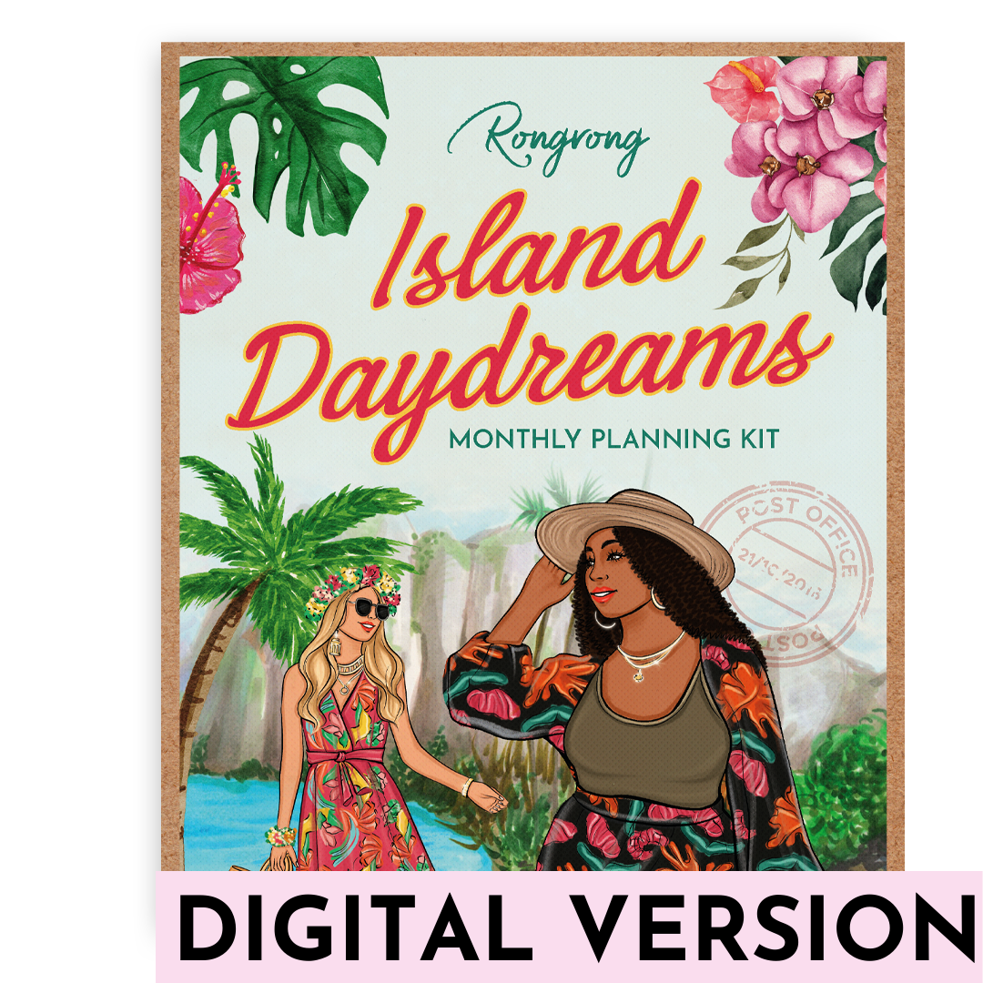 Island Daydreams Monthly Planning Kit [DOWNLOAD]