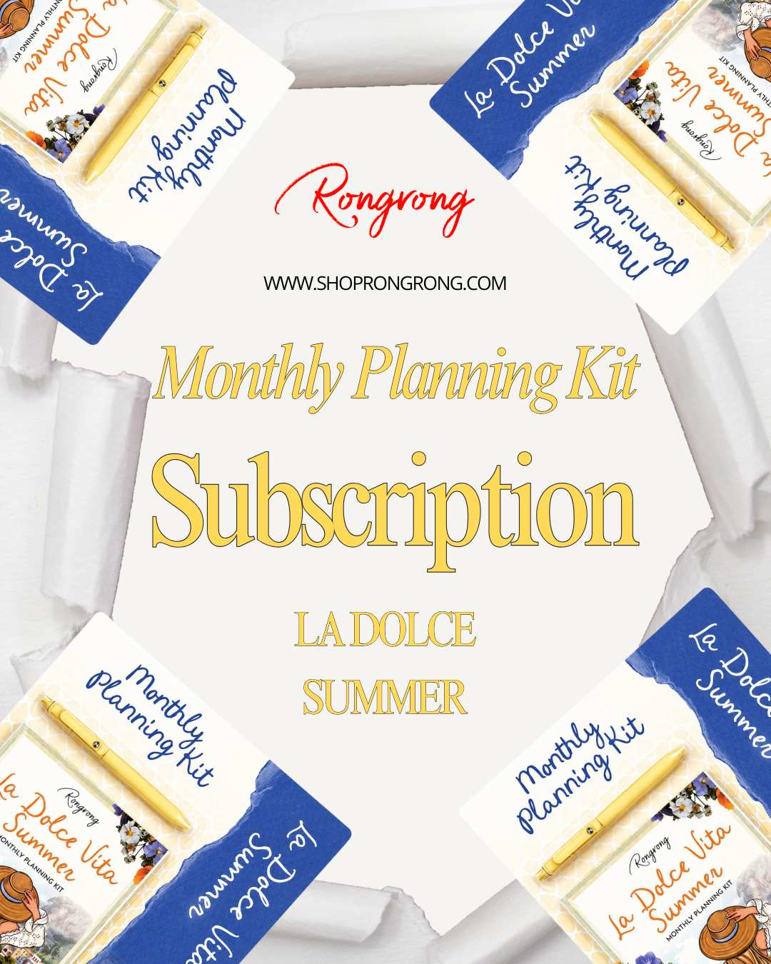 Monthly Planning Kit Subscription - 2026