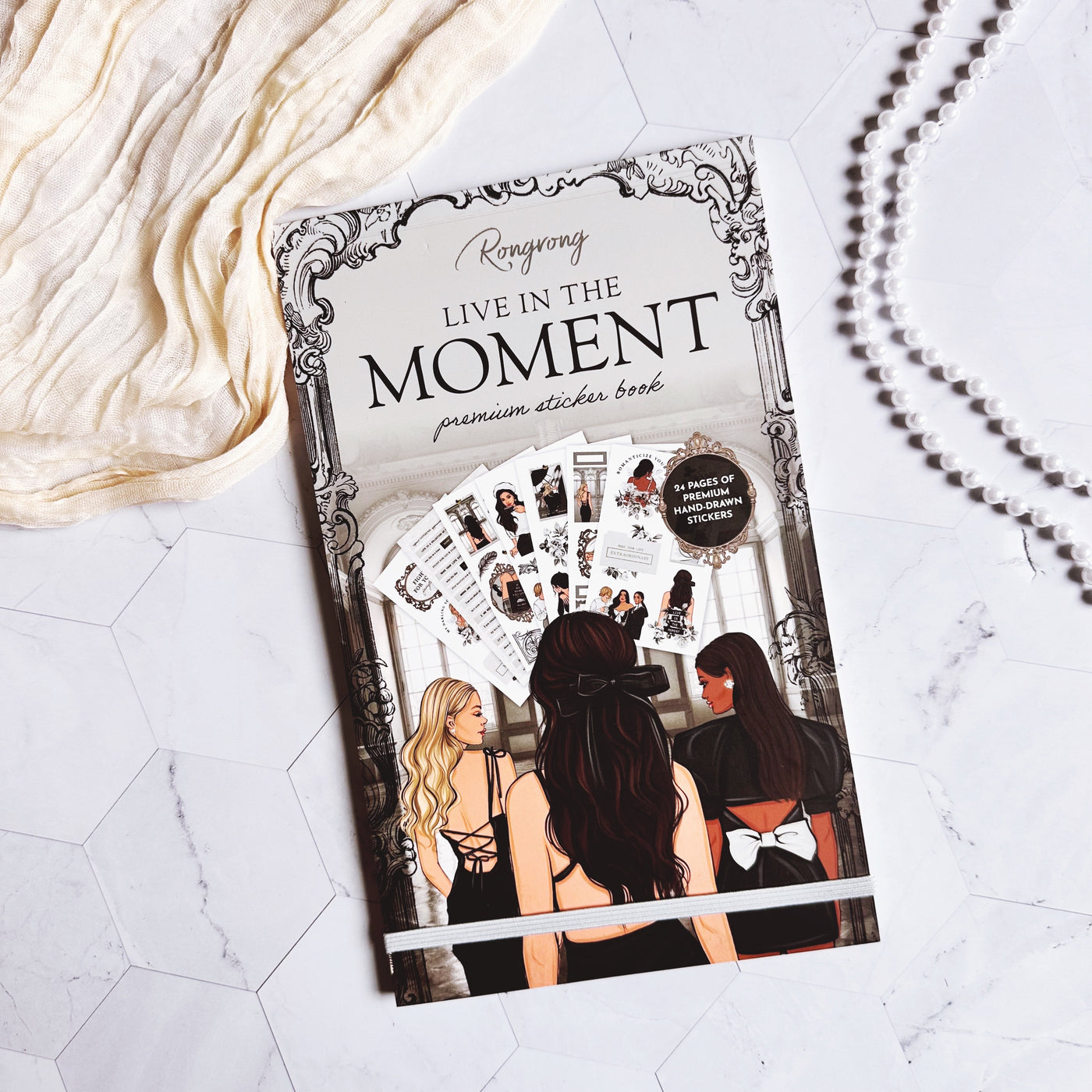 Live In The Moment Sticker Book