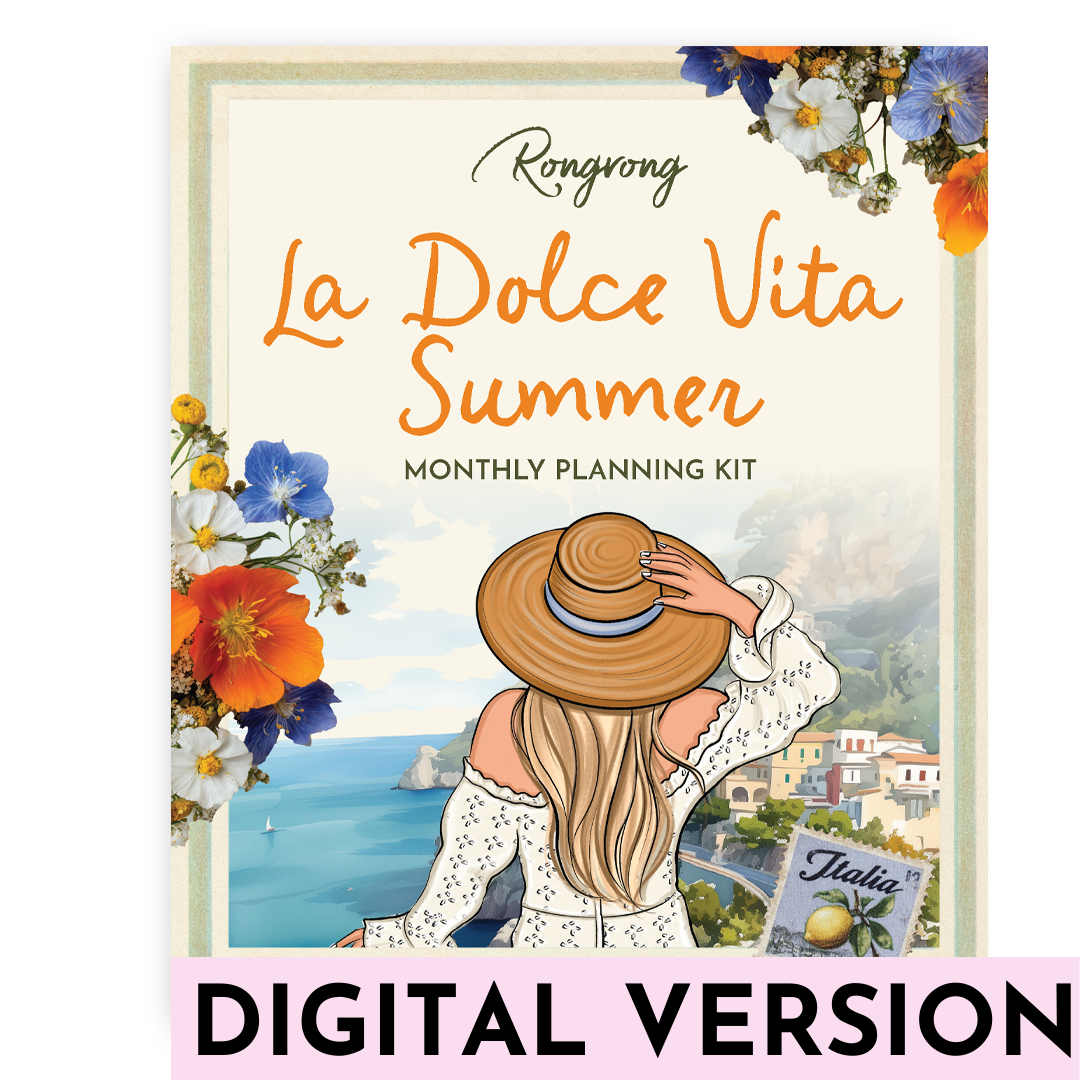 La Dolce Vita Summer Monthly Planning Kit [DOWNLOAD]