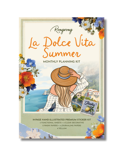 La Dolce Vita Summer Monthly Planning Kit Bundle