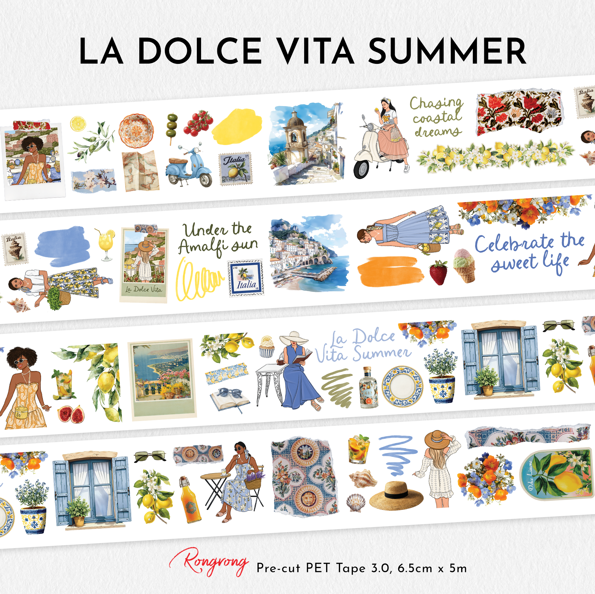 La Dolce Vita summer PET Tape
