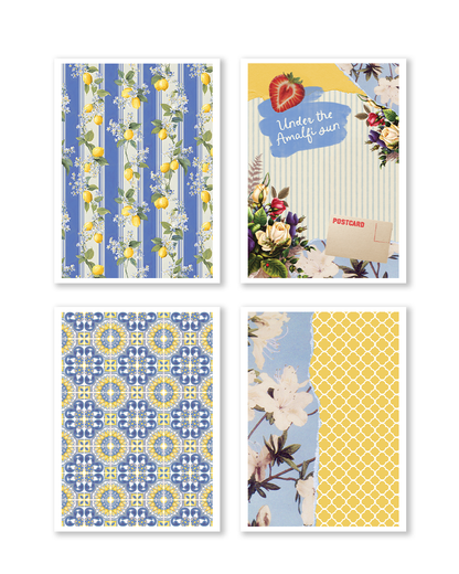 Summer planner stickers inspired by Italy and seaside views