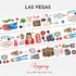 Las Vegas Pre-cut PET Tape