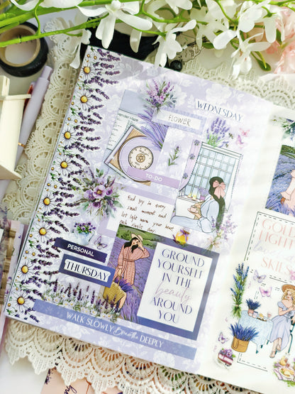 Lavendar Daze Monthly Planning Kit